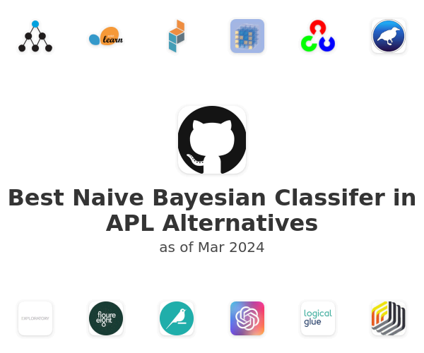 Best Naive Bayesian Classifer in APL Alternatives