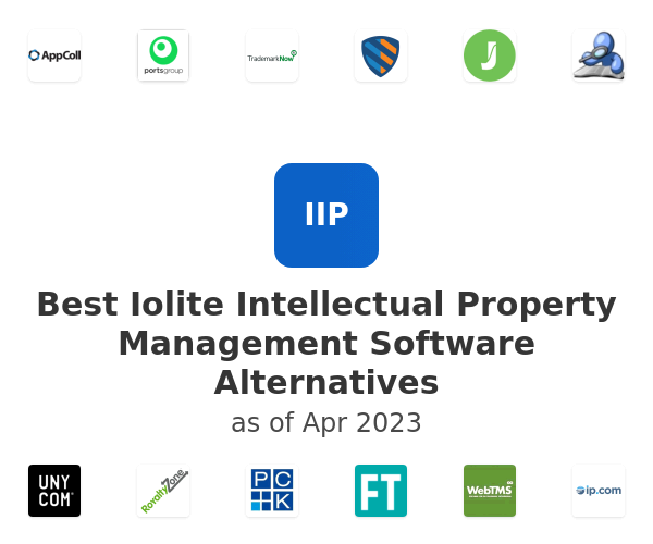 Best Iolite Intellectual Property Management Software Alternatives