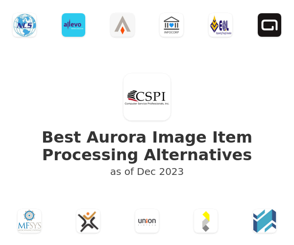 Best Aurora Image Item Processing Alternatives
