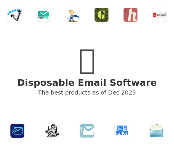 The best Disposable Email products