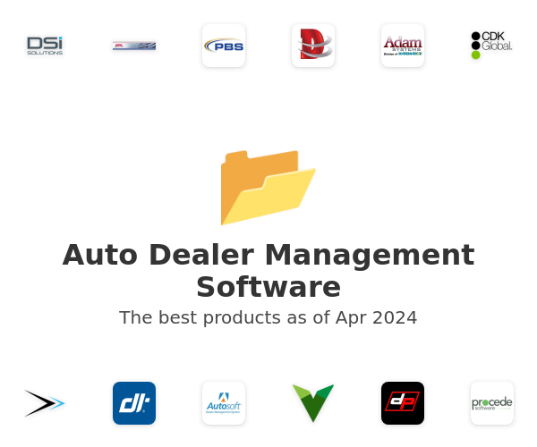 The best Auto Dealer Management products