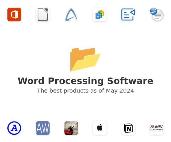 The best Word Processing products