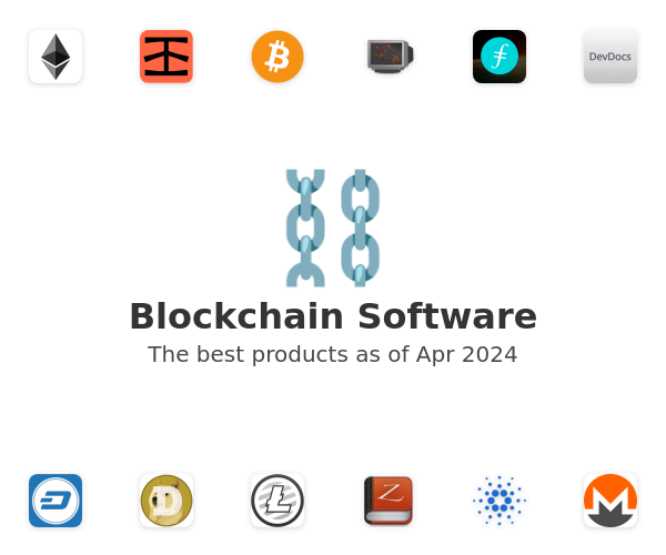 The best Blockchain products