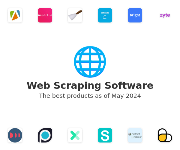 The best Web Scraping products