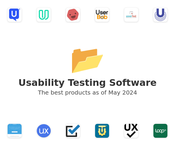The best Usability Testing products
