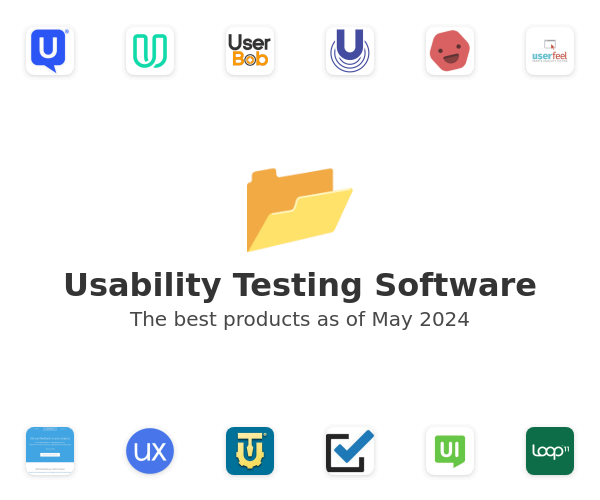 The best Usability Testing products