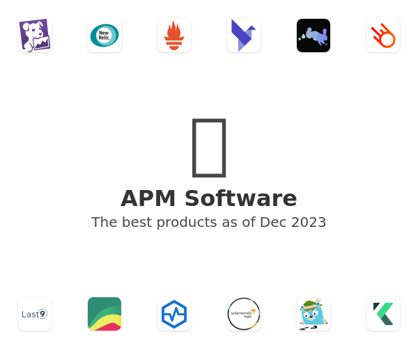 The best APM products