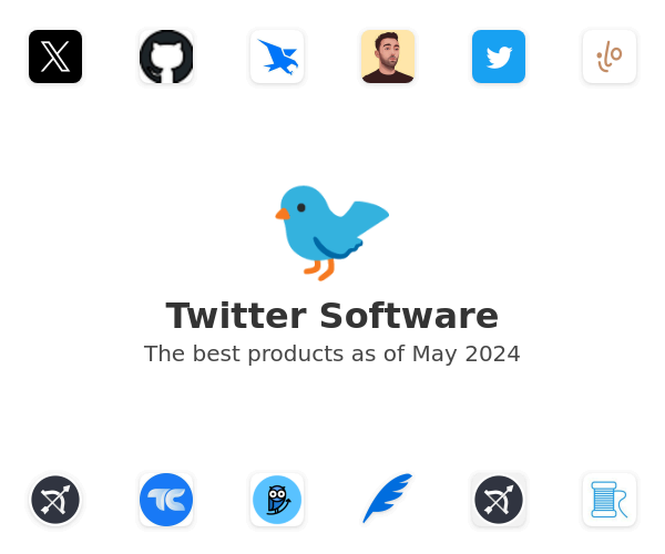 The best Twitter products