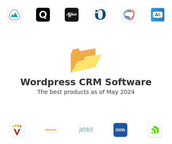 The best Wordpress CRM products
