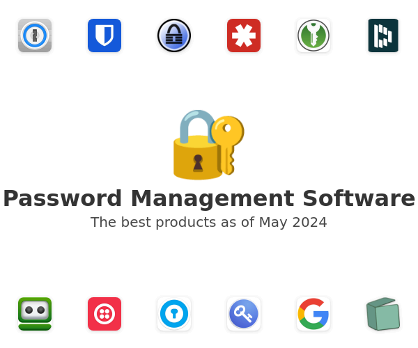 The best Password Management products