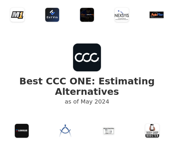 Best CCC ONE®: Collision Estimating Software Alternatives