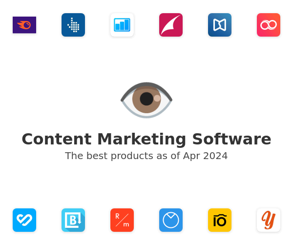 The best Content Marketing products