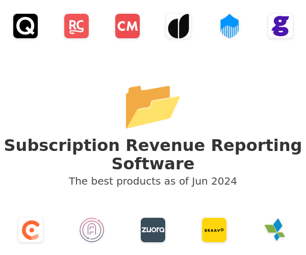 The best Subscription Revenue Reporting products