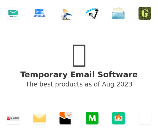 The best Temporary Email products
