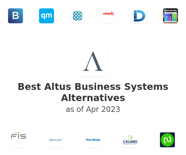 Best Altus Business Systems Alternatives