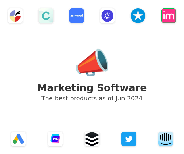 The best Marketing products