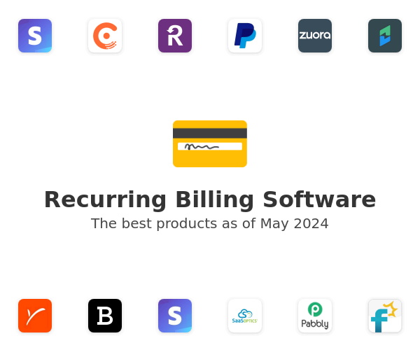 The best Recurring Billing products