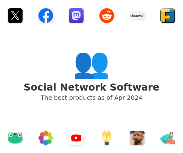 The best Social Network products