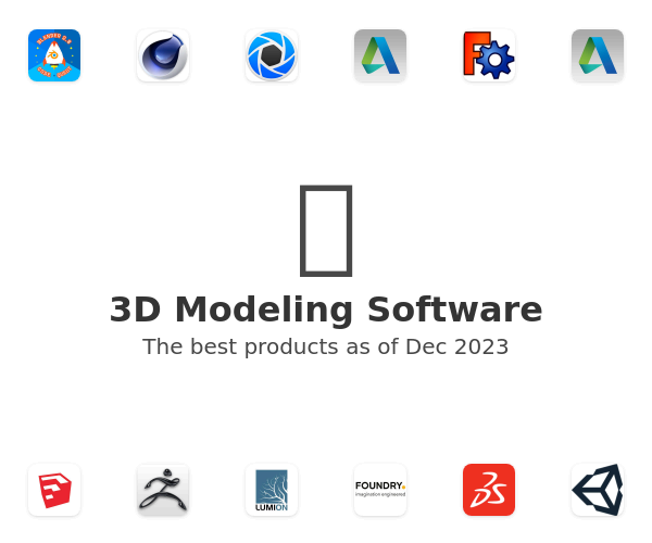 The best 3D Modeling products