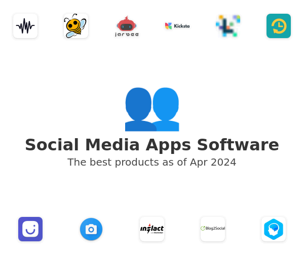 The best Social Media Apps products