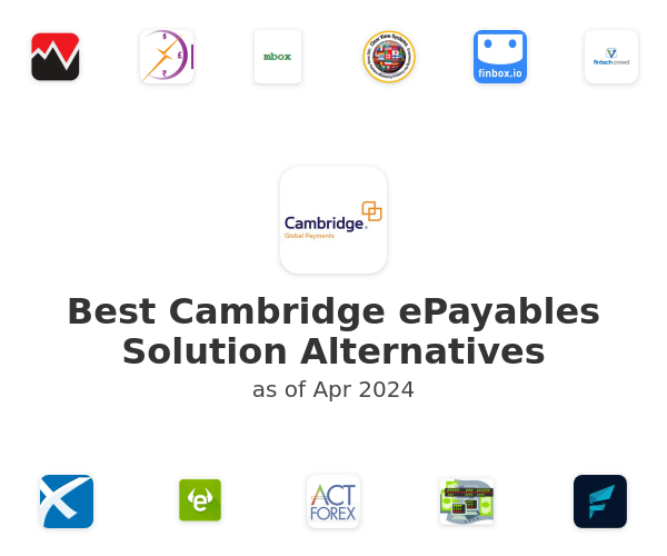 Best Cambridge ePayables Solution Alternatives