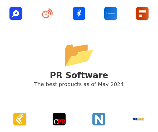 The best PR products