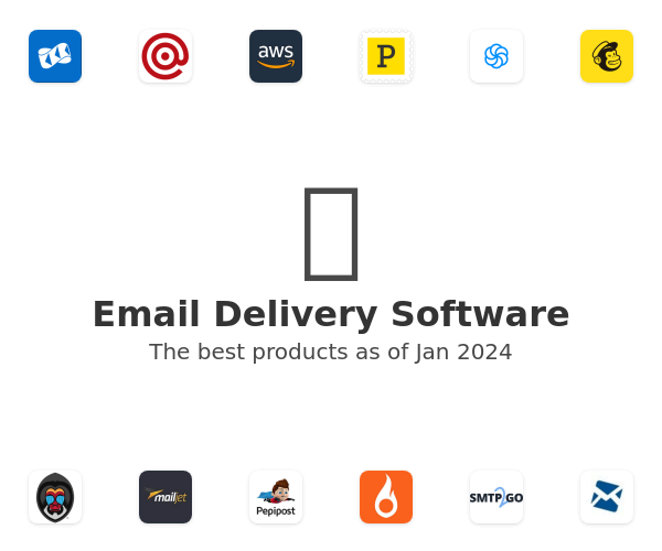 The best Email Delivery products