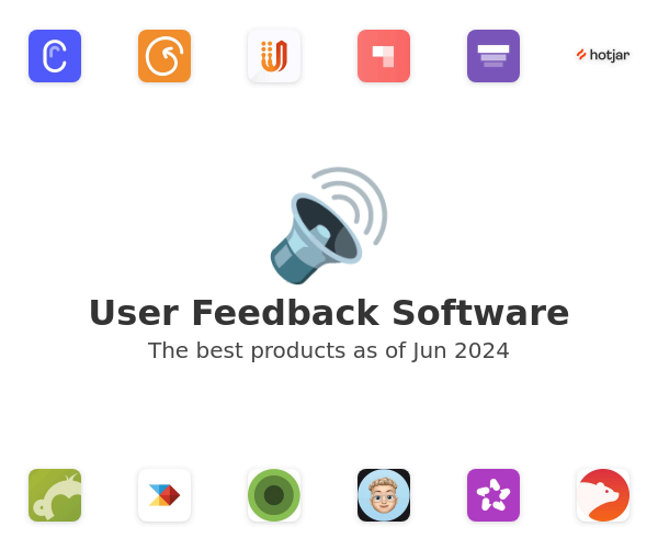 The best User Feedback products