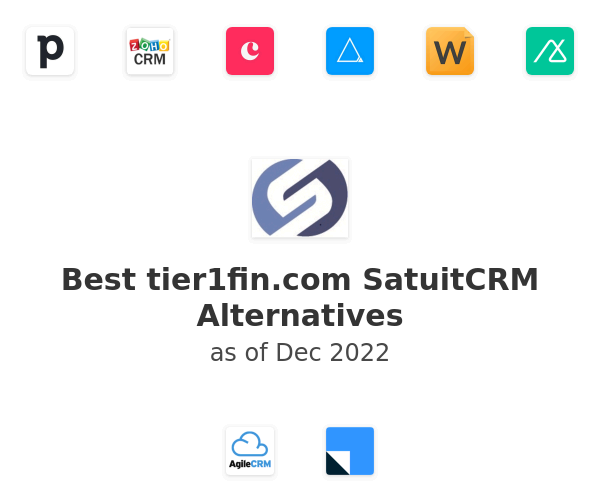 Best tier1fin.com SatuitCRM Alternatives