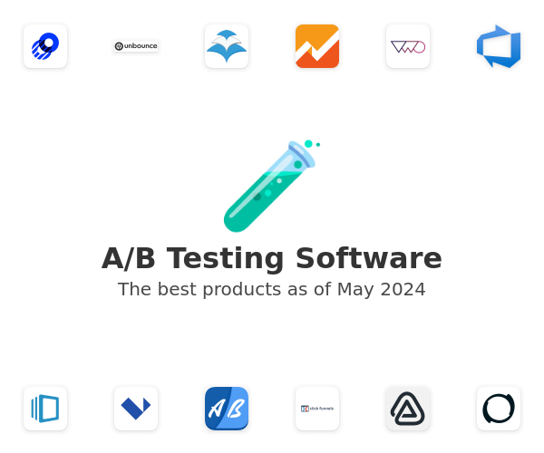 The best A/B Testing products