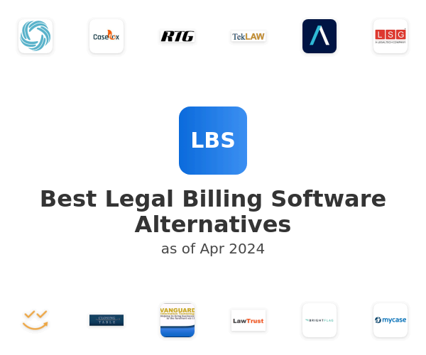 Best Legal Billing Software Alternatives