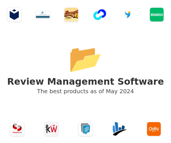 The best Review Management products