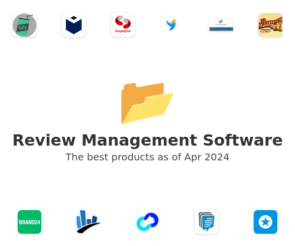 The best Review Management products
