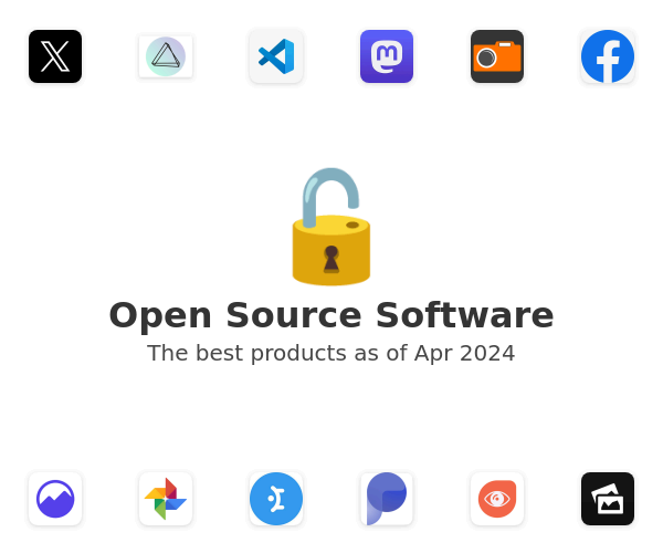 The best Open Source products