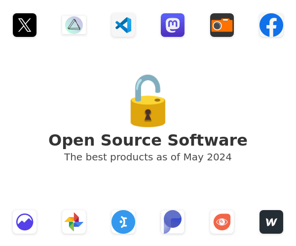 The best Open Source products