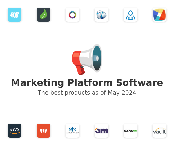 The best Marketing Platform products