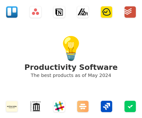The best Productivity products