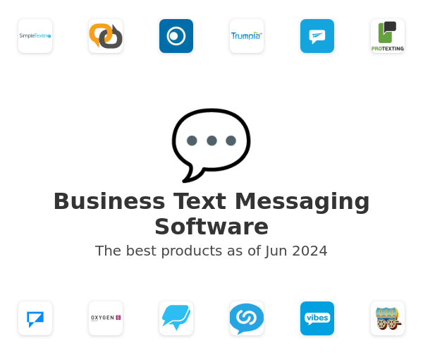The best Business Text Messaging products