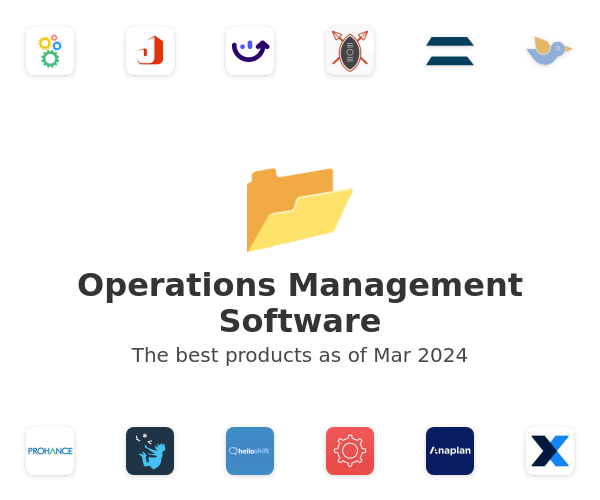 The best Operations Management products
