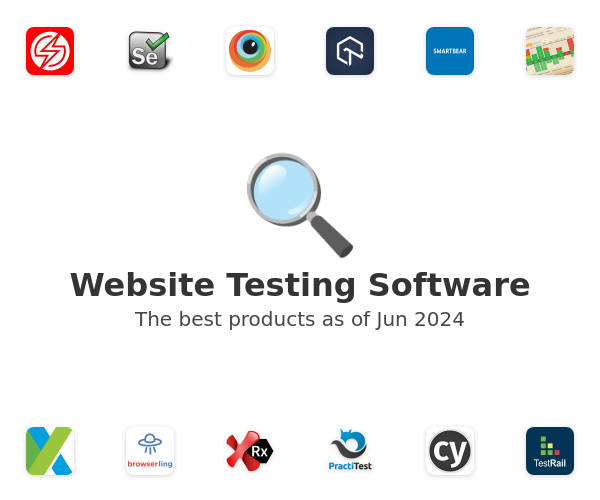 The best Website Testing products