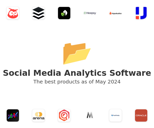 The best Social Media Analytics products