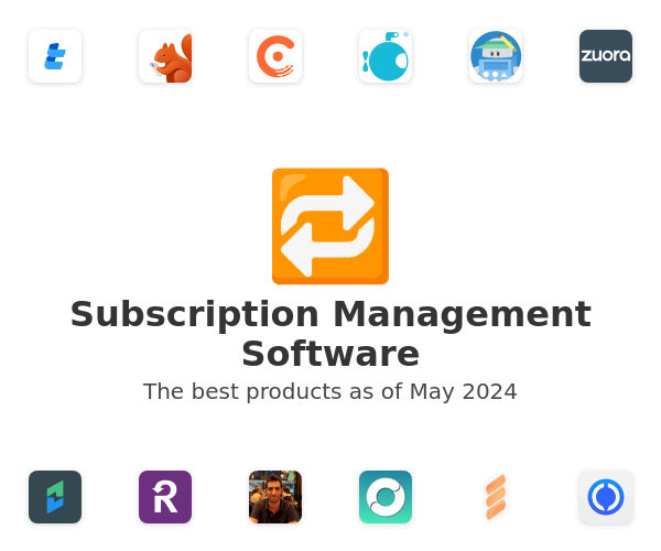 The best Subscription Management products