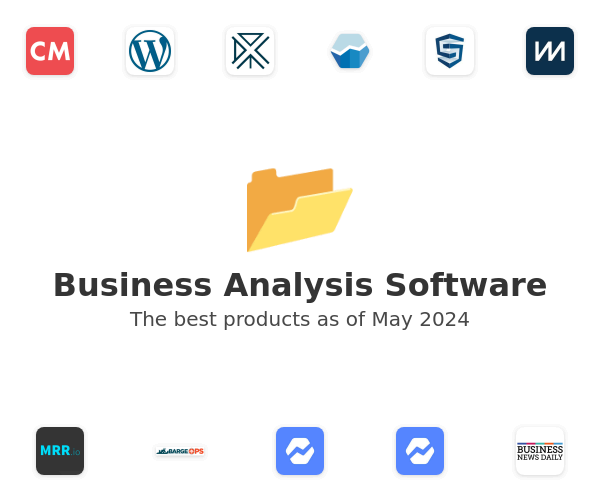 The best Business Analysis products