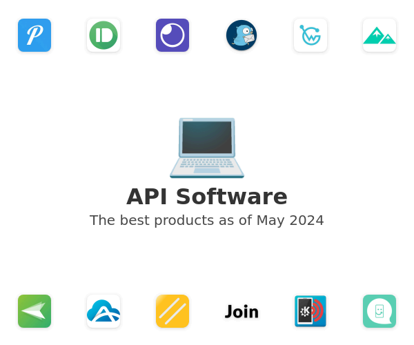 The best API products