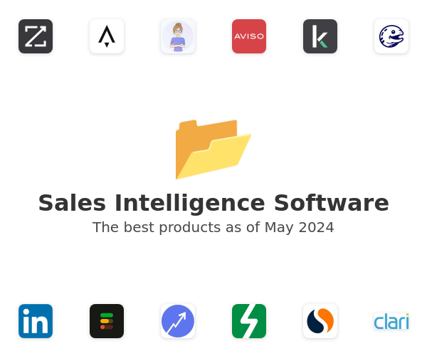 The best Sales Intelligence products