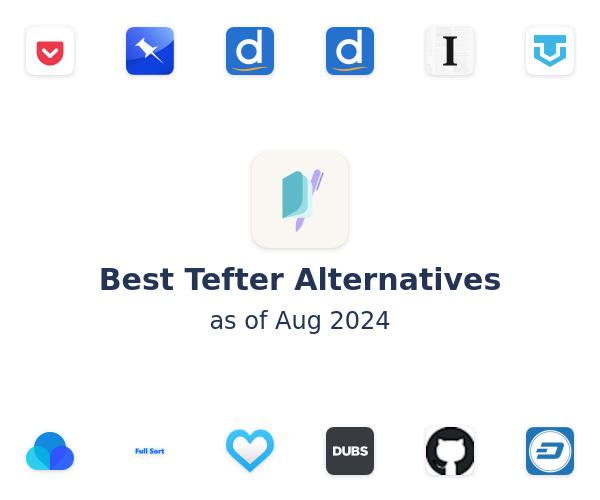 Best Tefter Alternatives