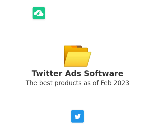 The best Twitter Ads products