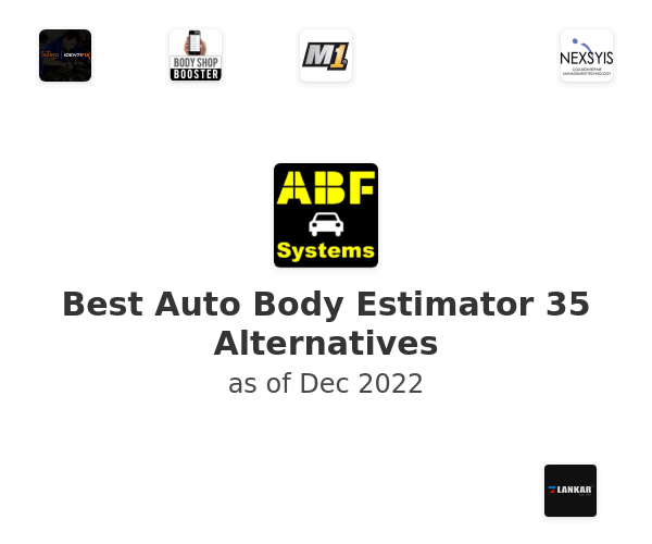 Best Auto Body Estimator 35 Alternatives