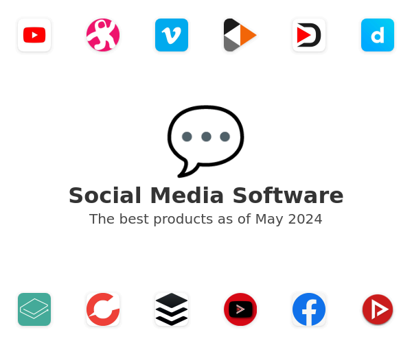 The best Social Media products