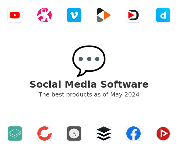 The best Social Media products